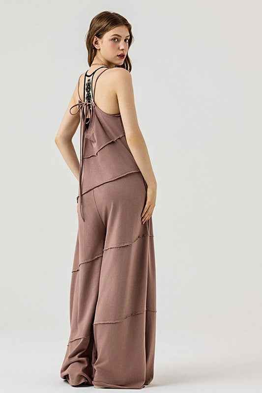 Keyhole back Wide Leg Raw Edge Jumpsuit 22930811_4f7083c3-8494-479a-b197-a8540816f64c