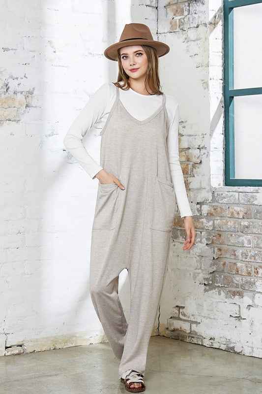 Drop Crotch Tank Style Harem Jumpsuit 22930870_68ab383f-747a-483a-af48-352117cb94c5