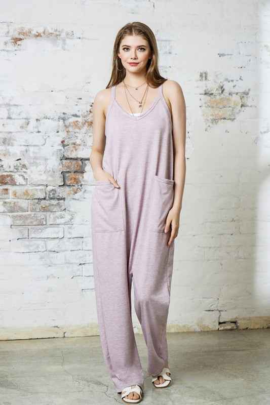 Drop Crotch Tank Style Harem Jumpsuit H.Blush 22930870_96b04234-a71f-4593-a7fb-554ae0445462