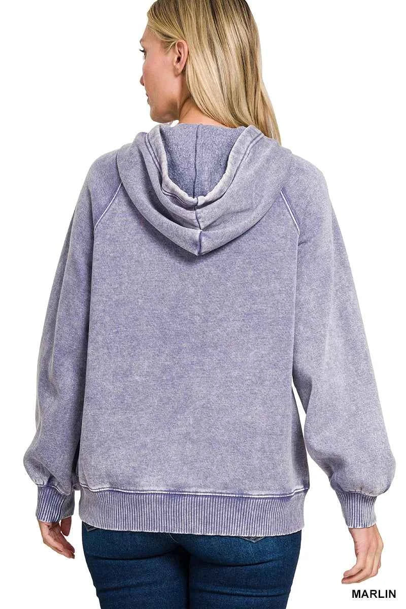 Zenana Acid Wash Fleece Hoodie with Kangaroo Pocket 22b24677-98b4-407b-a4a1-bffa20560b9e-Max-Origin
