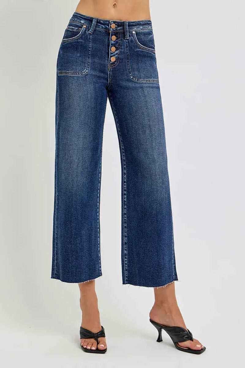 RISEN Full Size High Rise Crop Wide Button Up Jeans Plus Size 22b58279055746c5ba112b8f02e942b1-Max-Origin