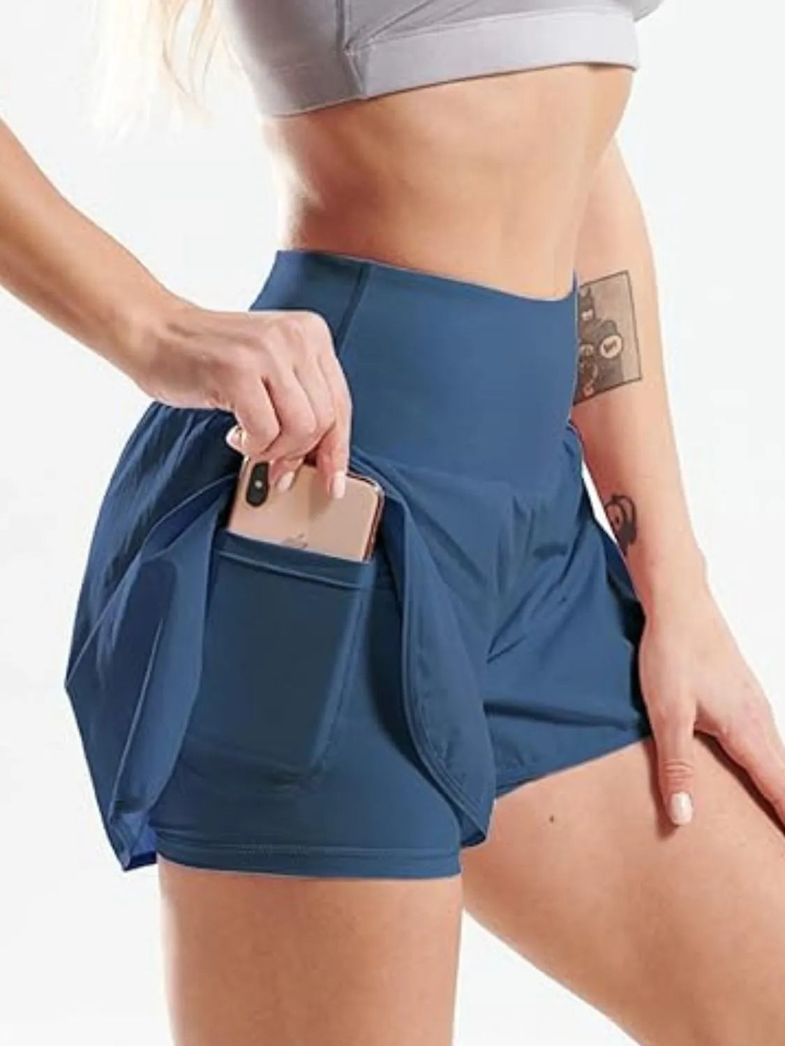 Pocketed High Waist Active Shorts 22d20352-82a3-42b6-ad36-c6ea0f334b28-Max-Origin