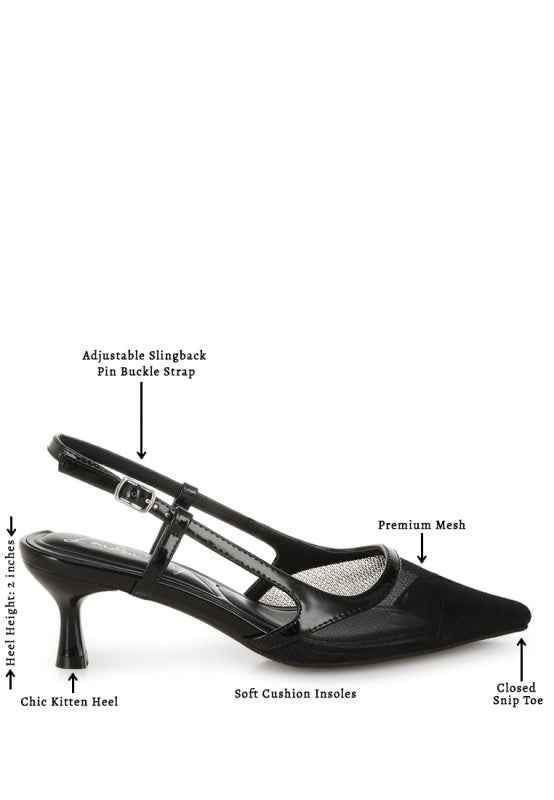 Florina Snip-Toe Slingback Heel Sandals 22d7c5b0-0270-442f-b829-5d59e63917da