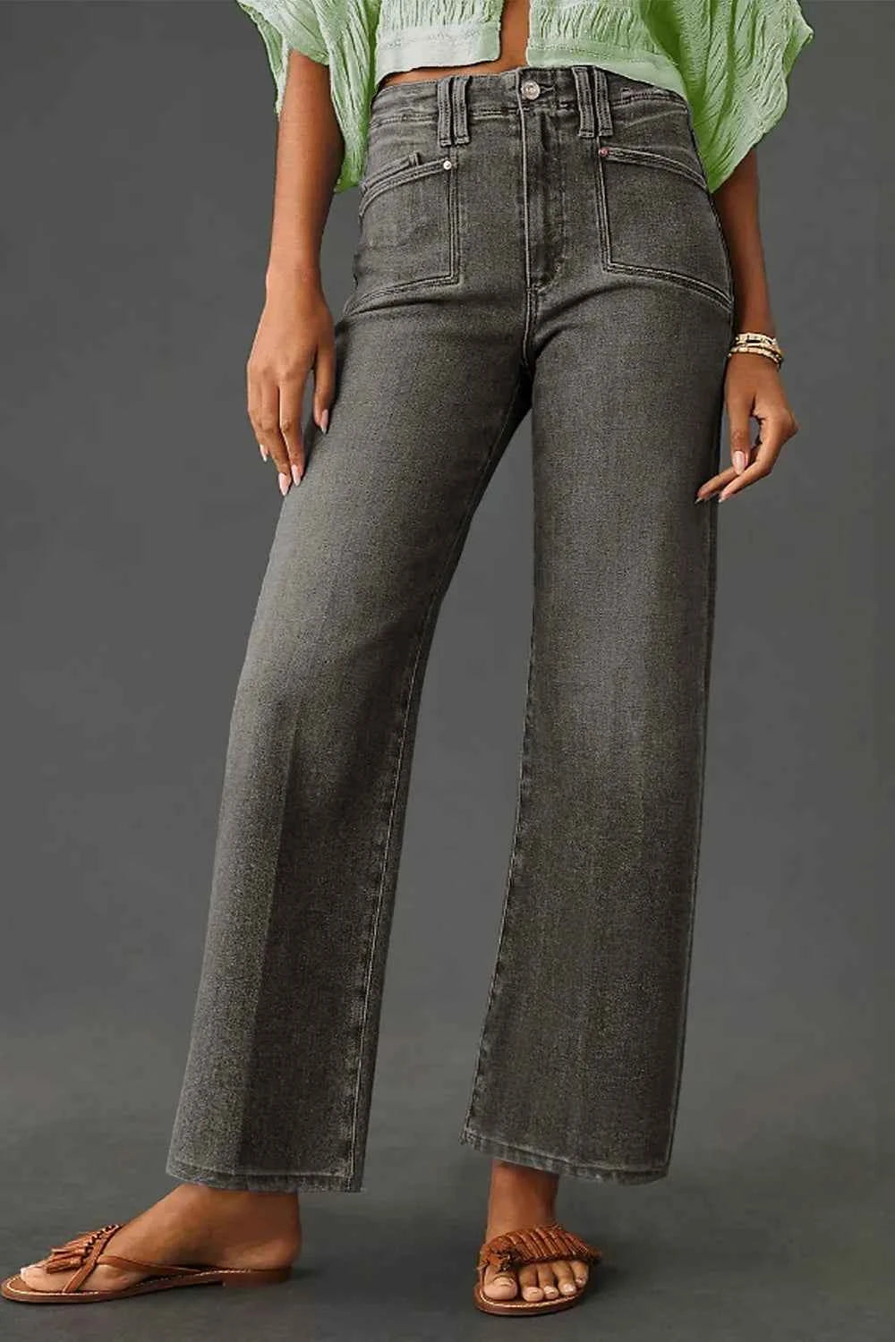 High-Waisted Wide-Leg Vintage Wash Jeans 22deea85-ede0-46f3-abfb-240a7237e291-Max-Origin