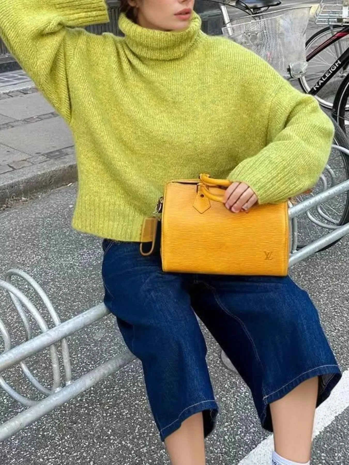 Turtleneck Knit Dropped Shoulder Sweater 22e674b8-6f99-4b1f-a6c7-a5cdca27c499-Max-Origin