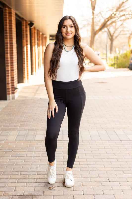 Sleek Pocket Collection - FULL Length Leggings R2 Black 23080036_4cfed528-d647-488e-8d43-34948f1ee5c0