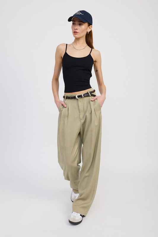 HIGH WAIST WIDE LEG TROUSERS WITH FRONT PLEATS 23203100_22a7e40e-58c5-4b5c-aa31-1255dbad32a5