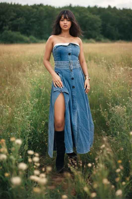 Chic Reinvented Trench Maxi Dress 23211705_8ae05772-b352-4c33-89a4-09aec81d44dd