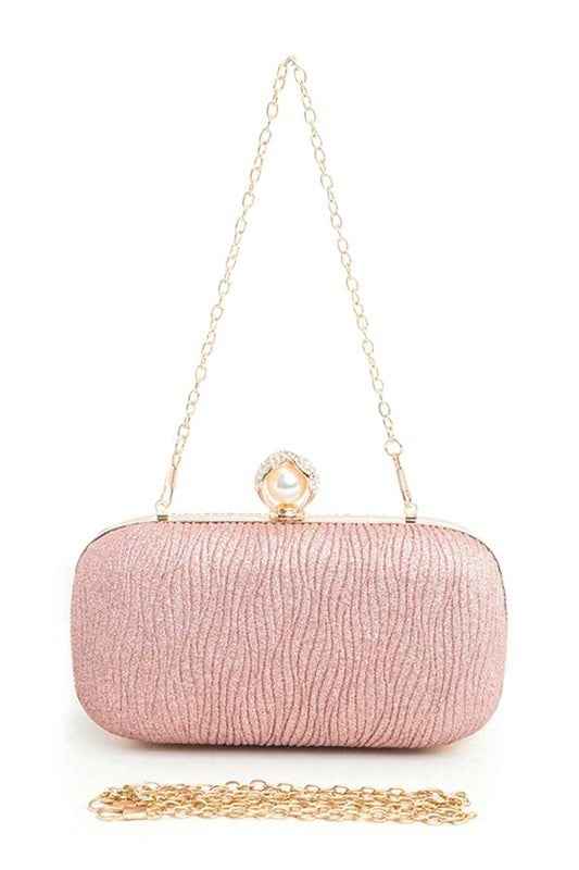 Crystal Flower Statement Satin Heart Shape Clutch ROSEGOLD O S 23396862_2bc28440-a1a7-4554-a48f-f99c93772f01