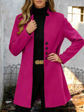 Button-Down Longline Outerwear Deep Rose 233fe656-8e6a-4f5c-9d56-038551f043a2-Max-Origin