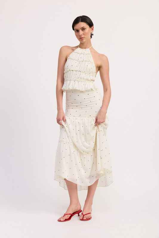 TIERED RUFFLE MIDI SKIRT BLACK WHITE POLKA 23474418_7910fe03-eaff-40ed-b9af-bc60a5bd7b0e