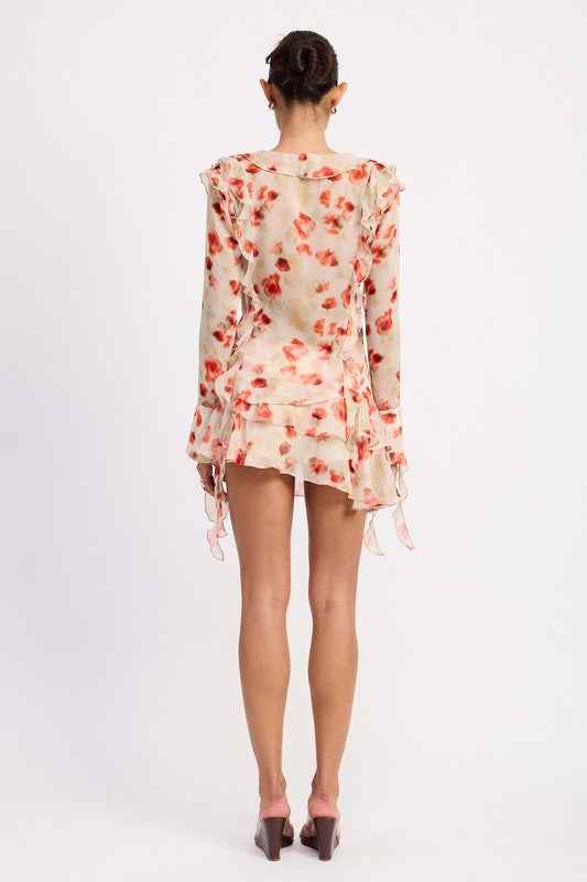 LAYERED RUFFLE MINI SKIRT IN SHEER FLORAL PRINT 23551279_0d4db2d2-c526-4e38-a53a-1b84a90ebbeb