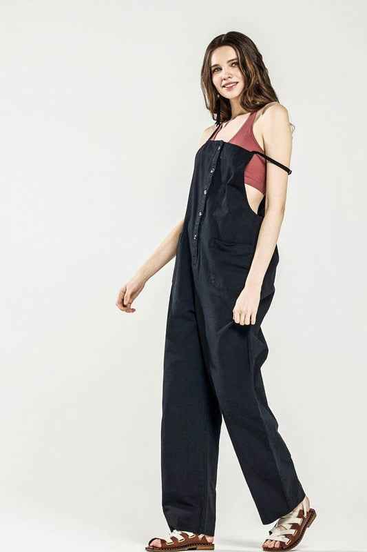 Plus Button Down Sleeveless Overall Jumpsuit 23564252_2a87d0e1-83a4-41c0-bfc4-8d5cccef1f42