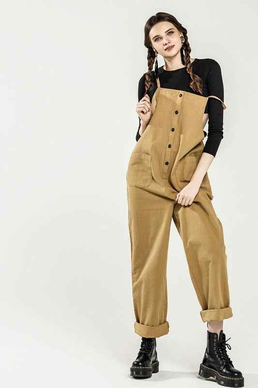 Button Down Sleeveless Overall Jumpsuit 23564260_1c8f073d-e295-4ede-b843-9d4f602690fc