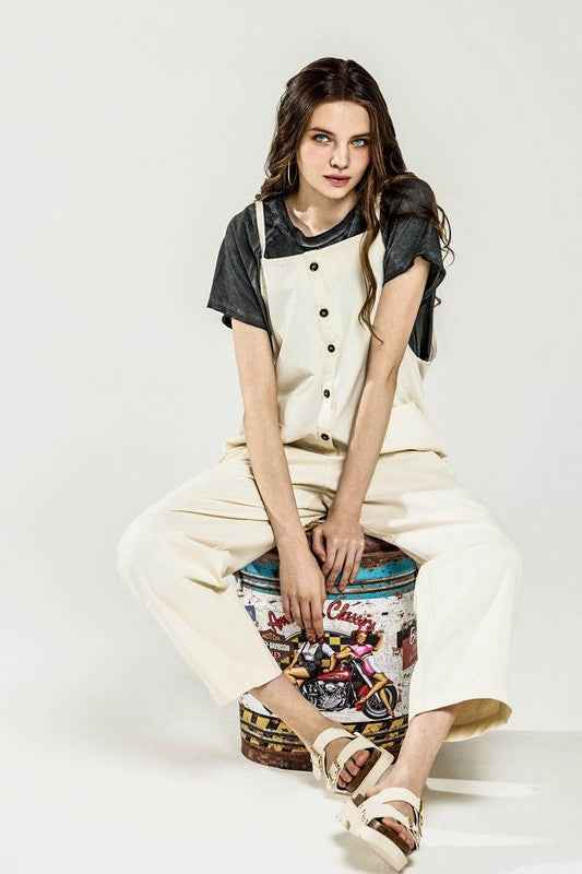 Button Down Sleeveless Overall Jumpsuit 23564260_309afa61-d585-4322-96a5-14c7f68cd8c2