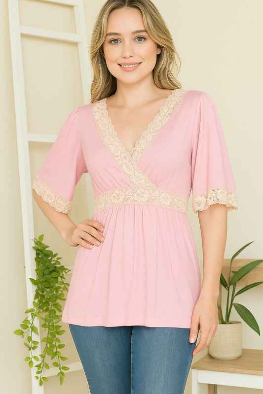 Front Wrap Lace Detailed Top PINK 23587712_1cca19f7-1c04-4e12-8b9e-12d0a80f0874