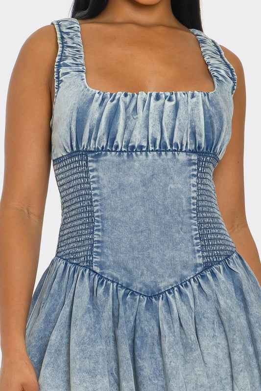 PLUS SIZE Bubble Belle Denim Mini Dress 23590561_f23e55d1-a44a-4061-b352-1ead30819f37