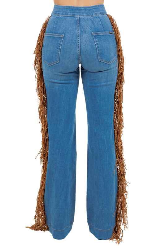 Harley Wide Leg Fringe in Medium Wash 23640921_2089702f-725d-4210-9de1-e5442a361784