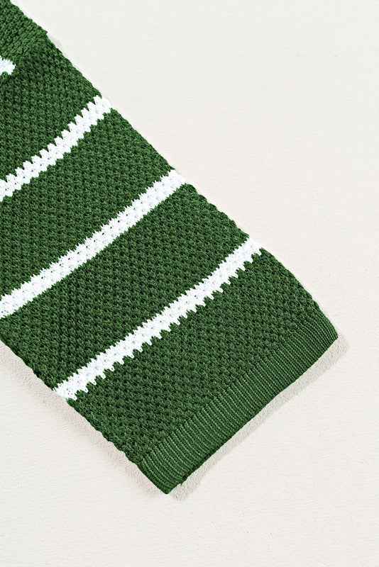 Stripe Drop Shoulder Oversized Henley Knit Tee 23643413_406fc71b-3a49-4319-bea7-2f60dabf921f