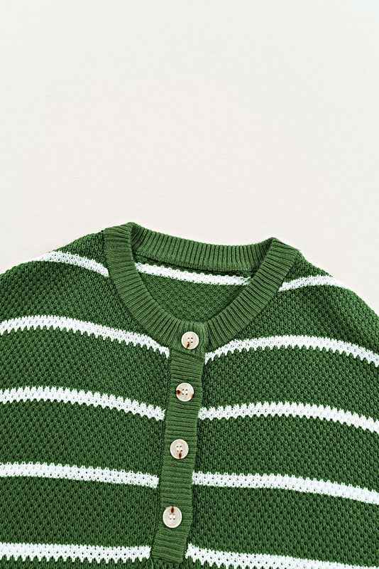 Stripe Drop Shoulder Oversized Henley Knit Tee 23643413_52da309d-8d30-405b-bd51-d80ac6309b10