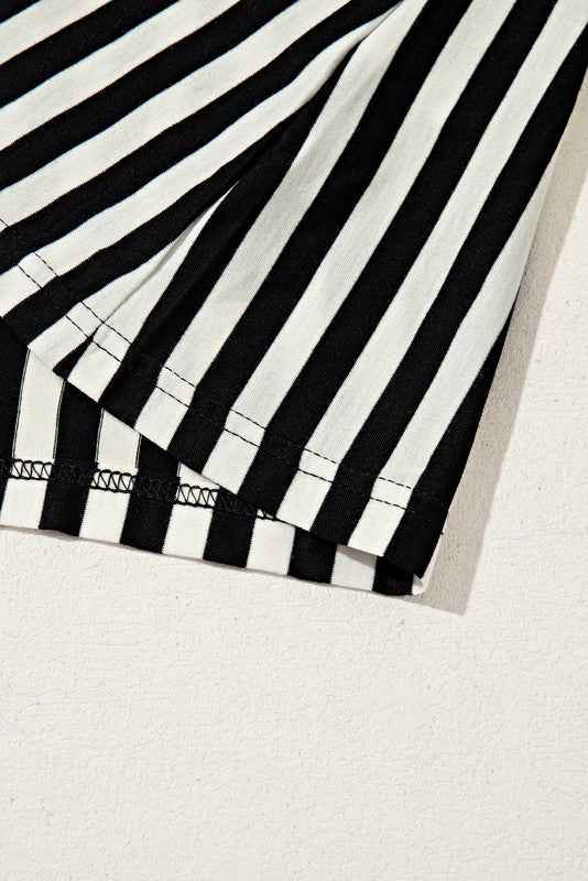 Cotton Striped Batwing Sleeve Oversized Top 23643781_101f8417-0aa2-4d4d-a07f-45a35331709e