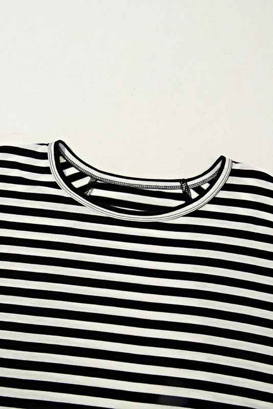 Cotton Striped Batwing Sleeve Oversized Top 23643781_4ec369da-cd34-41b1-abab-1cd14b6c12e5
