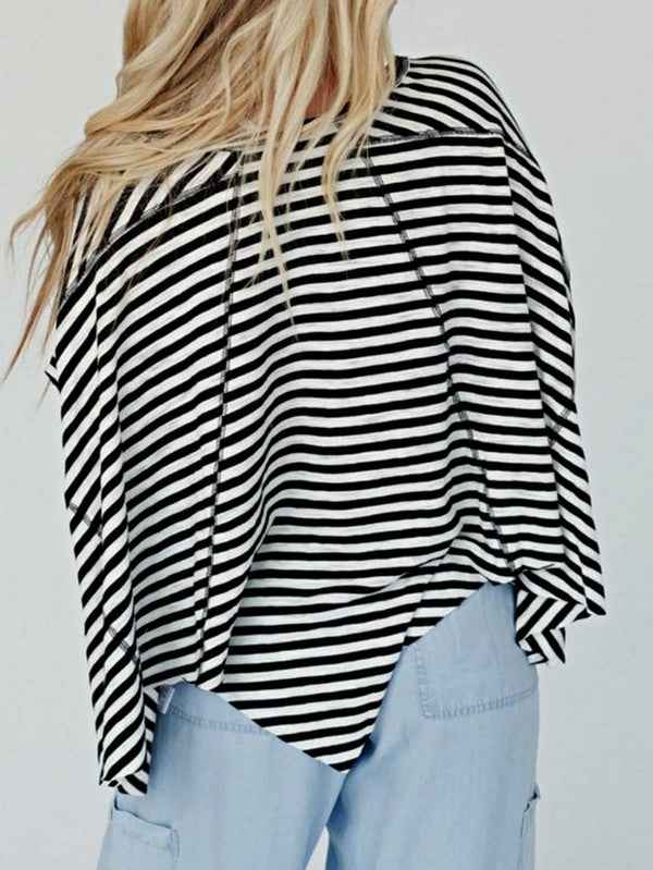 Cotton Striped Batwing Sleeve Oversized Top 23643781_5bdd6655-3e0e-45bc-8c19-8cd8fbb54a83