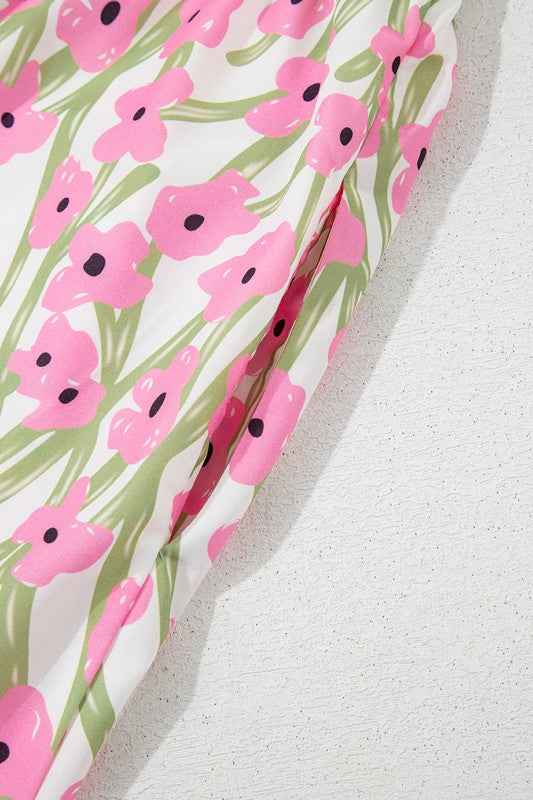 Pink Floral Square Neck Ruffled Strap Maxi Dress 23674244_6be5dc1f-1ef6-4b5c-8926-f0f74ebb1084