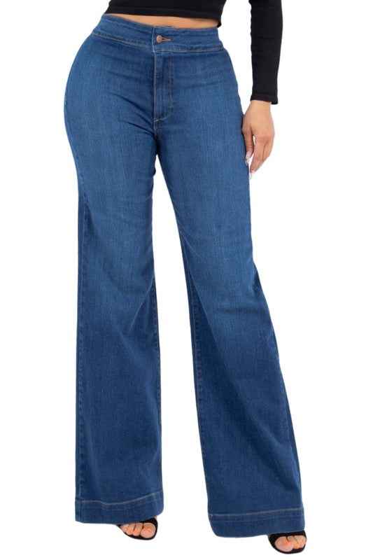 Robin Wide Leg Flare Jean in Medium Blue 23716562_ac85b91d-e5bb-4dc1-9cf9-266afef2f32d