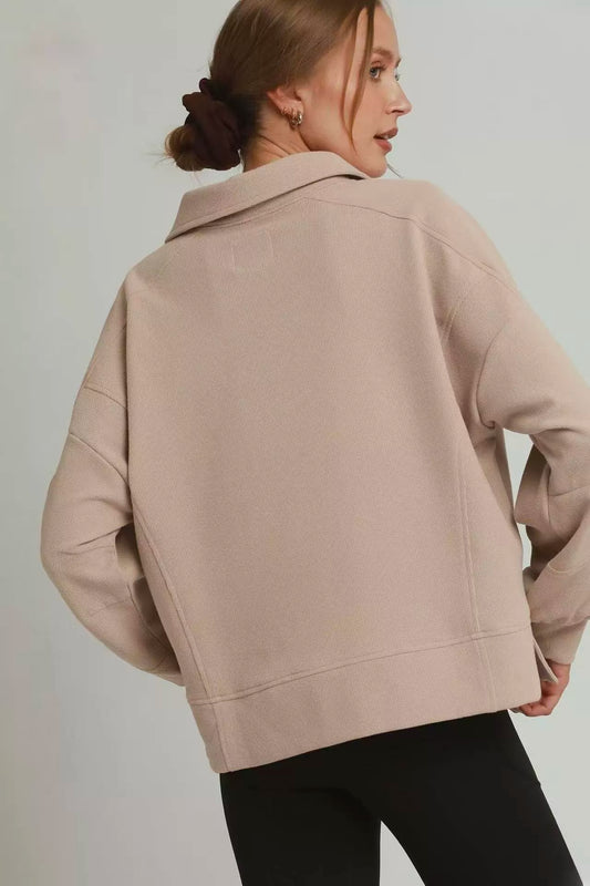 Brushed Waffle o Collared Pullover 237bf68a-0755-45c0-92a7-387be67d2bfa-Max-Origin