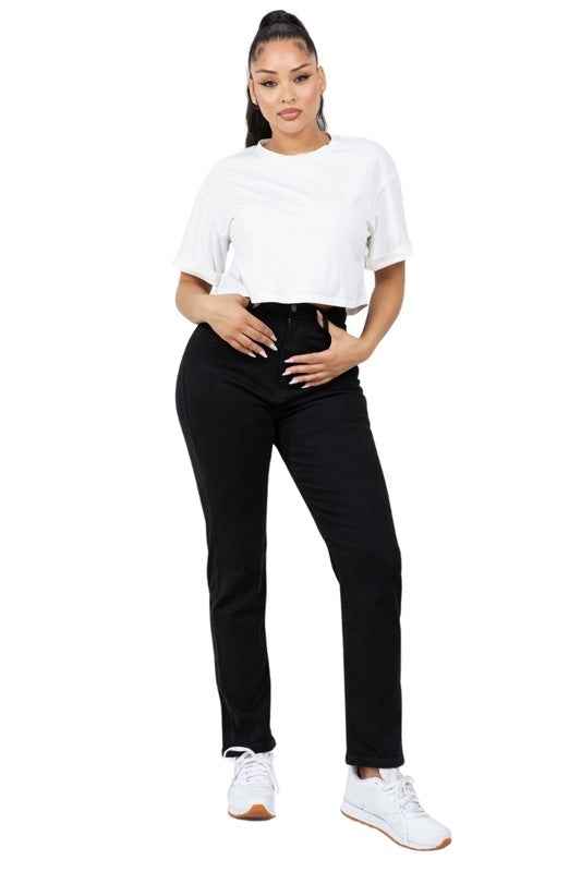 Essential High-Waisted Mom Jeans Black 23806496_457582a0-8699-4298-b3c9-8c642f58cd4c