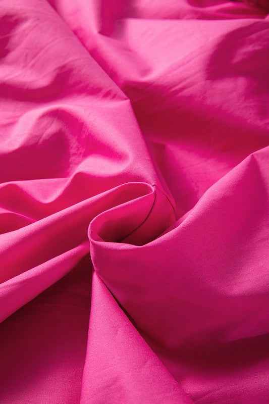 Bright Pink Tie Front Puff Sleeve Mini Dress 23897039_bf666476-6742-4e66-b5f7-063ff7461449