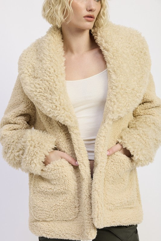 Fur trimmed fleece jacket with pockets 23918881_a78e8da8-2d09-464c-8630-b6a837a14218