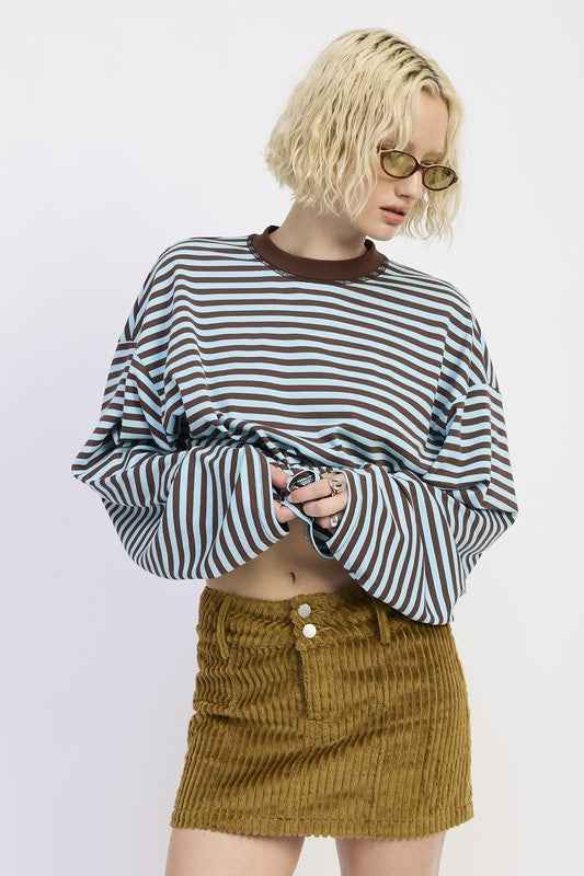 CORDUROY MINI SKIRT WITH BUTTON 23918987_3754b729-8ad0-45c8-8782-d0ea8733d2ee
