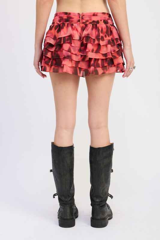 LOW WAISTED MIN RUFFLE SKIRT 23919476_8e2cb5c9-8e4f-48e2-b92f-42c0f1a04376
