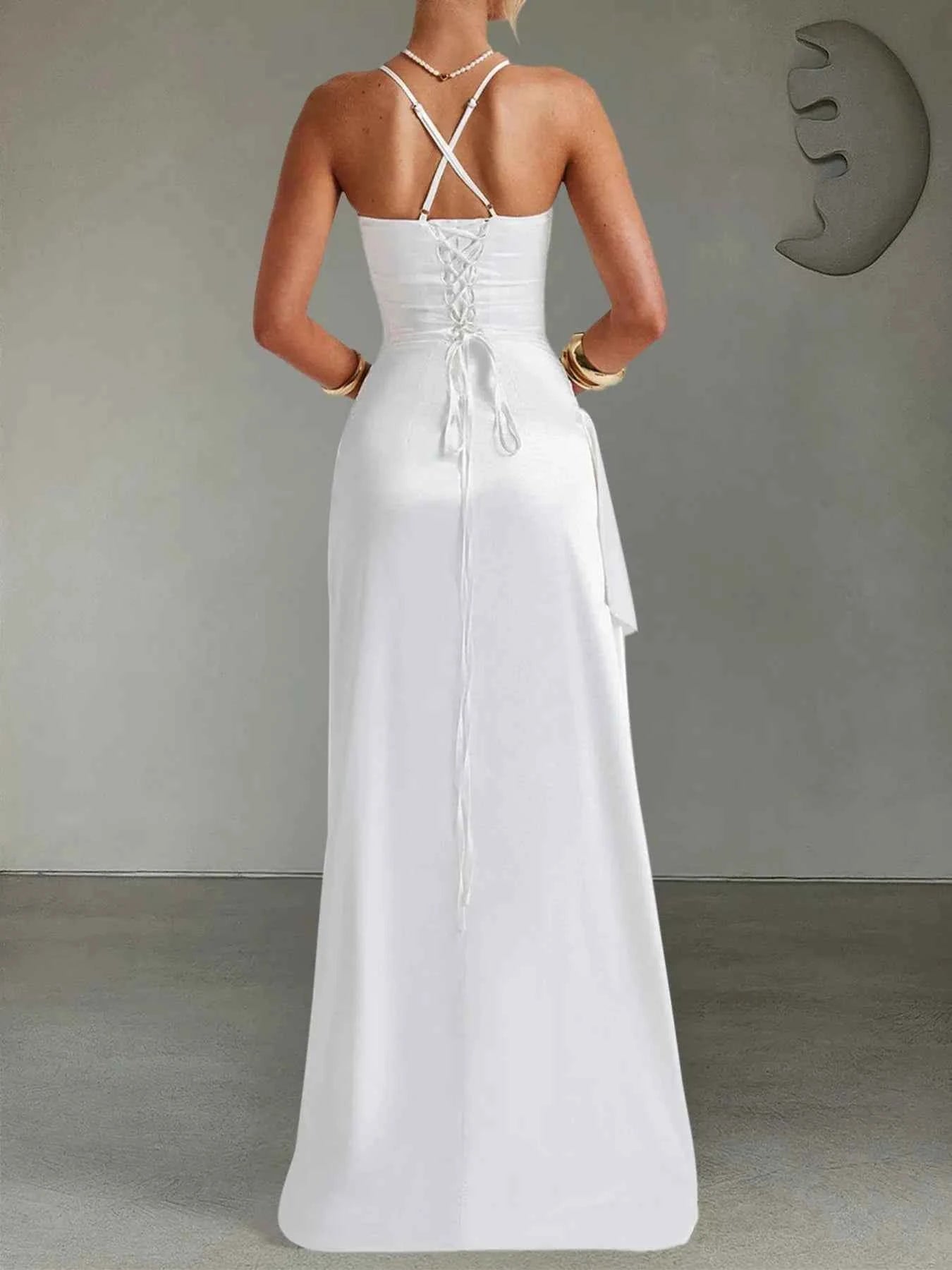 Slit Crisscross Back Maxi Cami Dress 23b8e0fc-ef25-4e46-9987-969488ba6362-Max-Origin