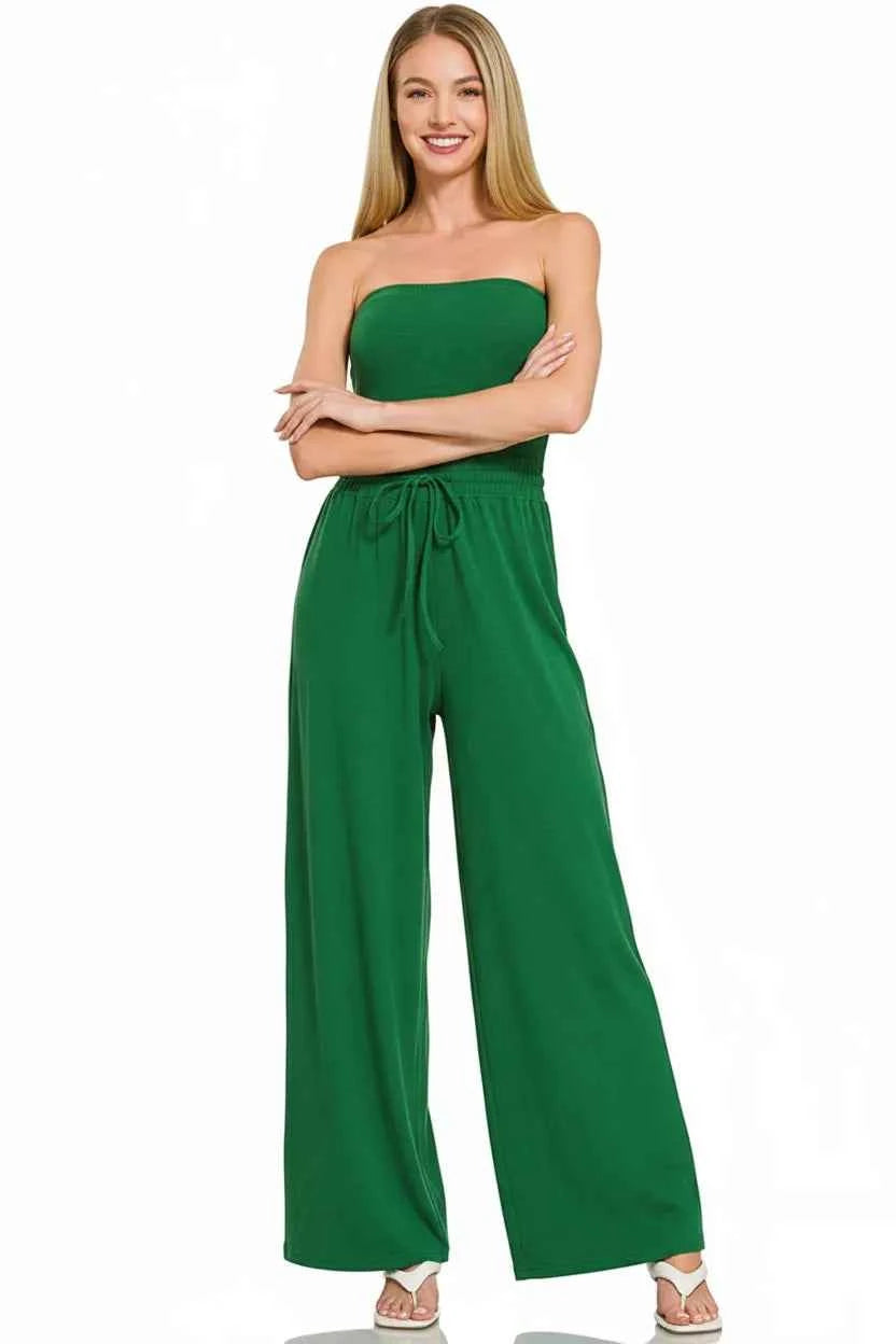 Zenana Tube Top Jumpsuit with Drawstring Waist 23c09896-b1b8-4db7-a8a5-12c7036bb6bc-Max-Origin