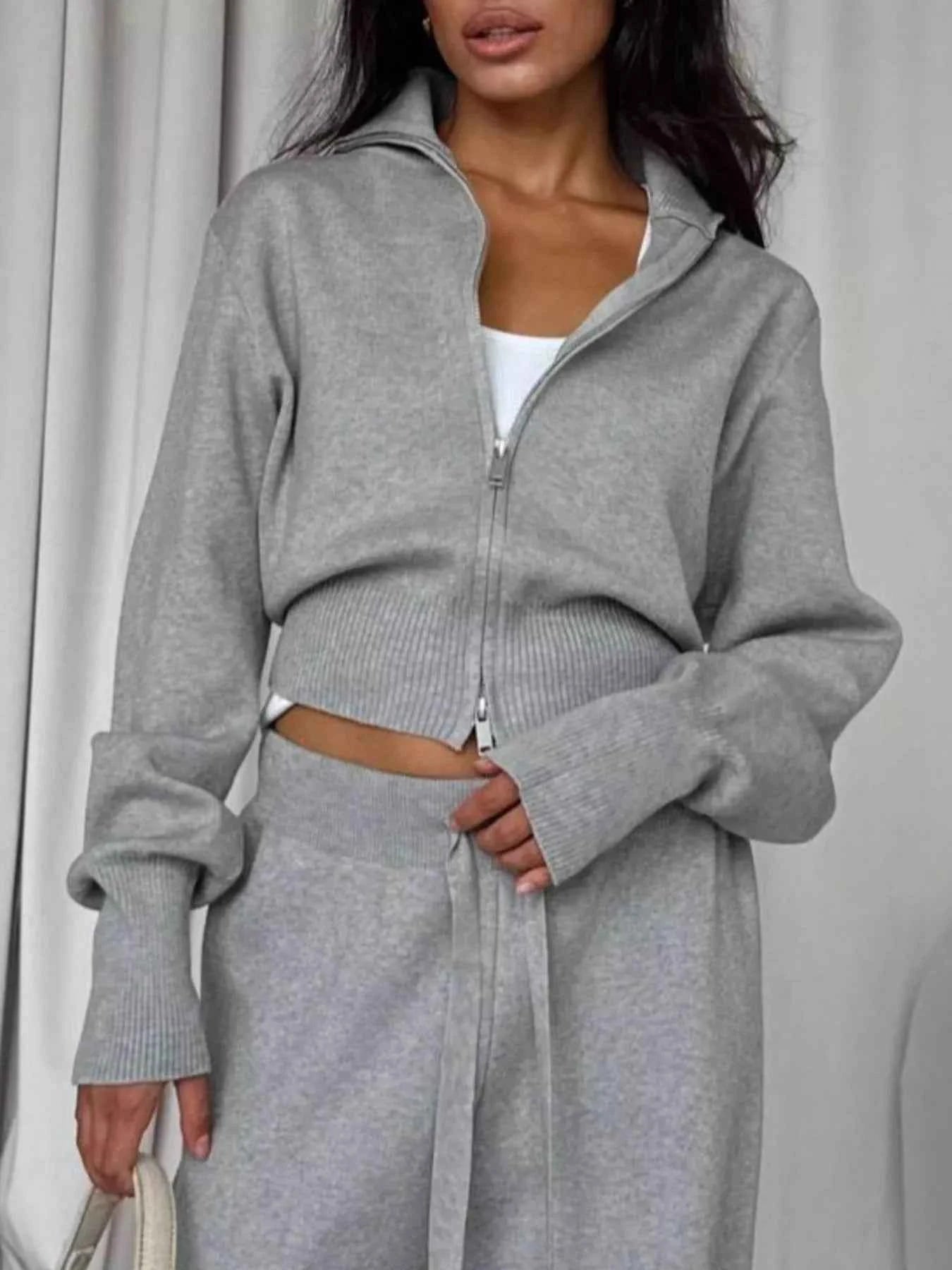 Zip-Up Outerwear and Drawstring Pants Set 23cf686c-b12b-43bc-b421-853eb3ed698f-Max-Origin