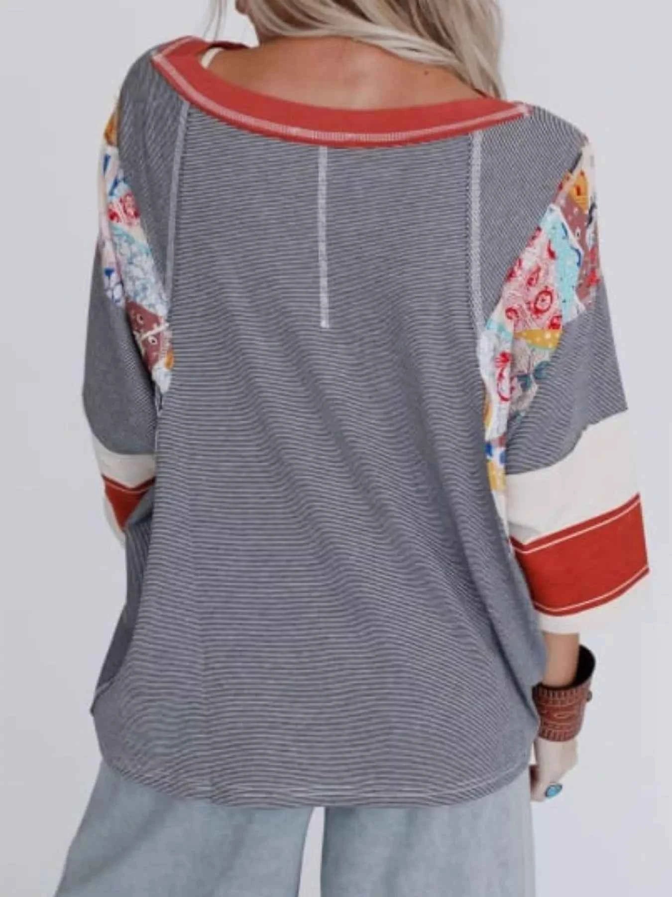 Striped Floral Long Sleeve T-Shirt 23d28acf-c5ff-4f03-913c-d6f105b55360-Max-Origin