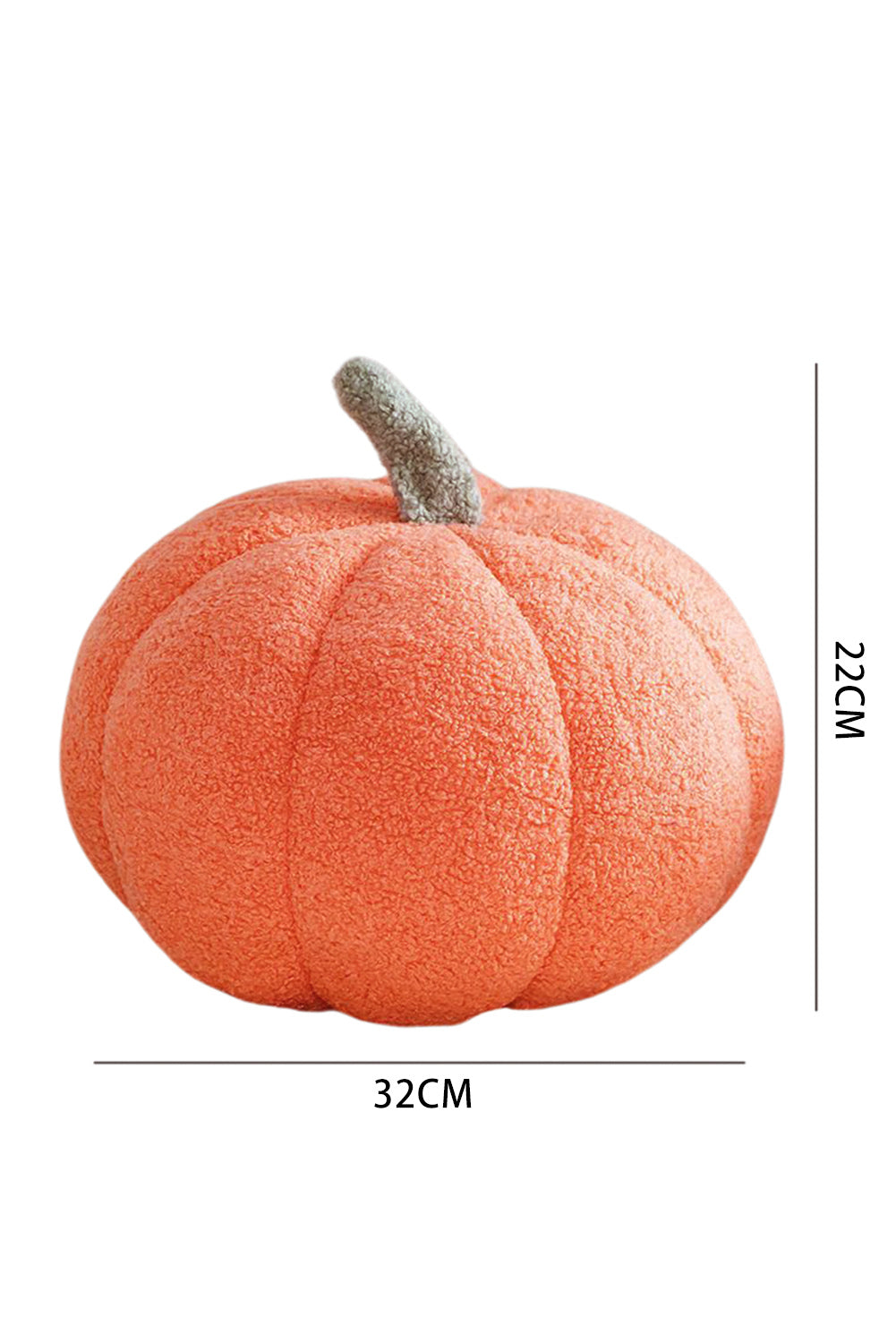 Grapefruit Orange Pumpkin Shape Plush Cushion 23ddbbcd7d0fd529