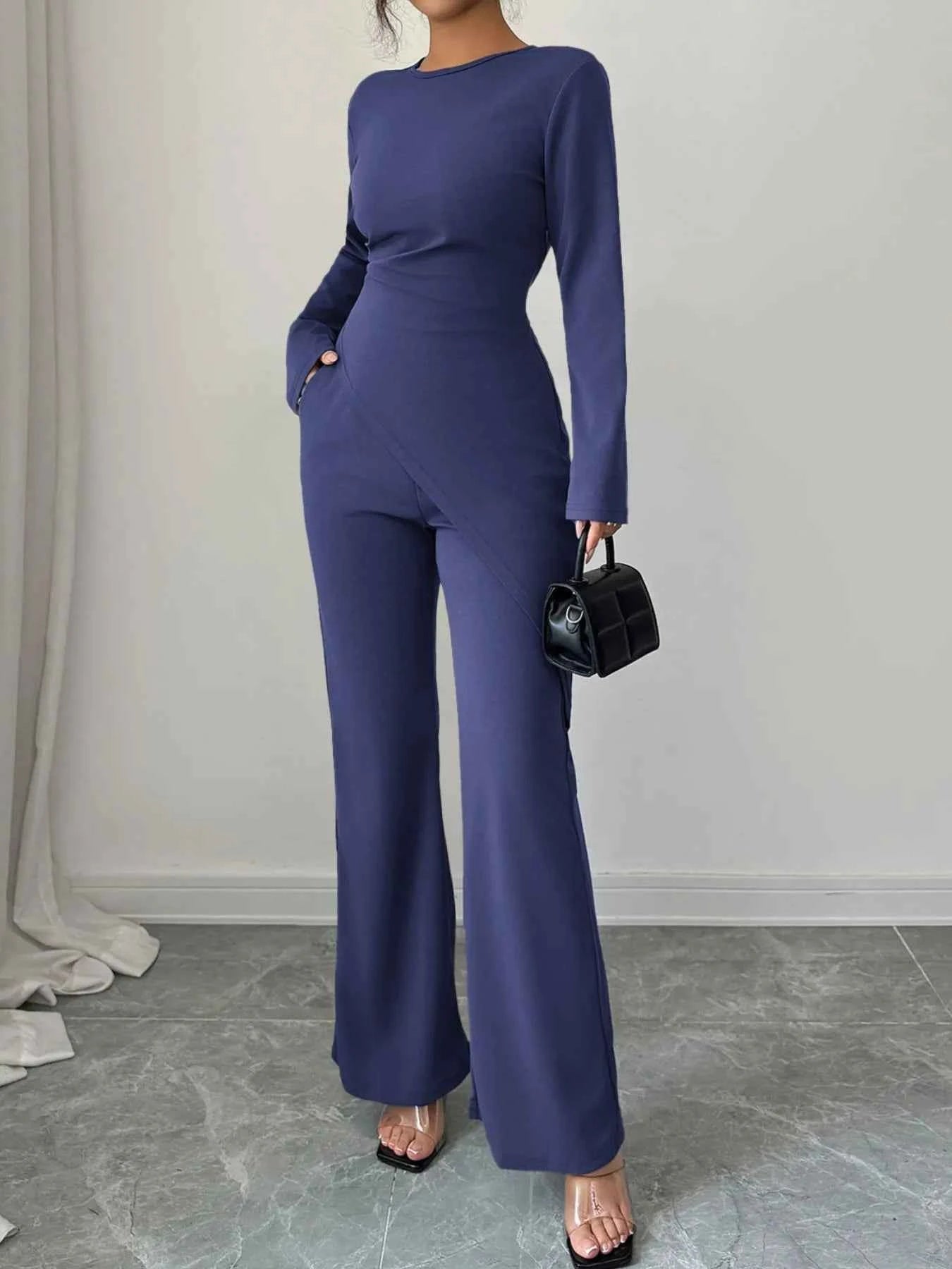 Asymmetric Long Sleeve Top and Pants Set 23edbb1e-60a1-4f43-8558-bdb7d4815904-Max-Origin