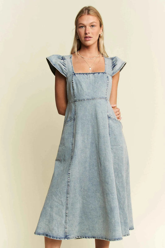 Full Size Ruffled Denim Midi Dress Plus Size 23f15ae3824741589f3d57a64985d2b4-Max-Origin