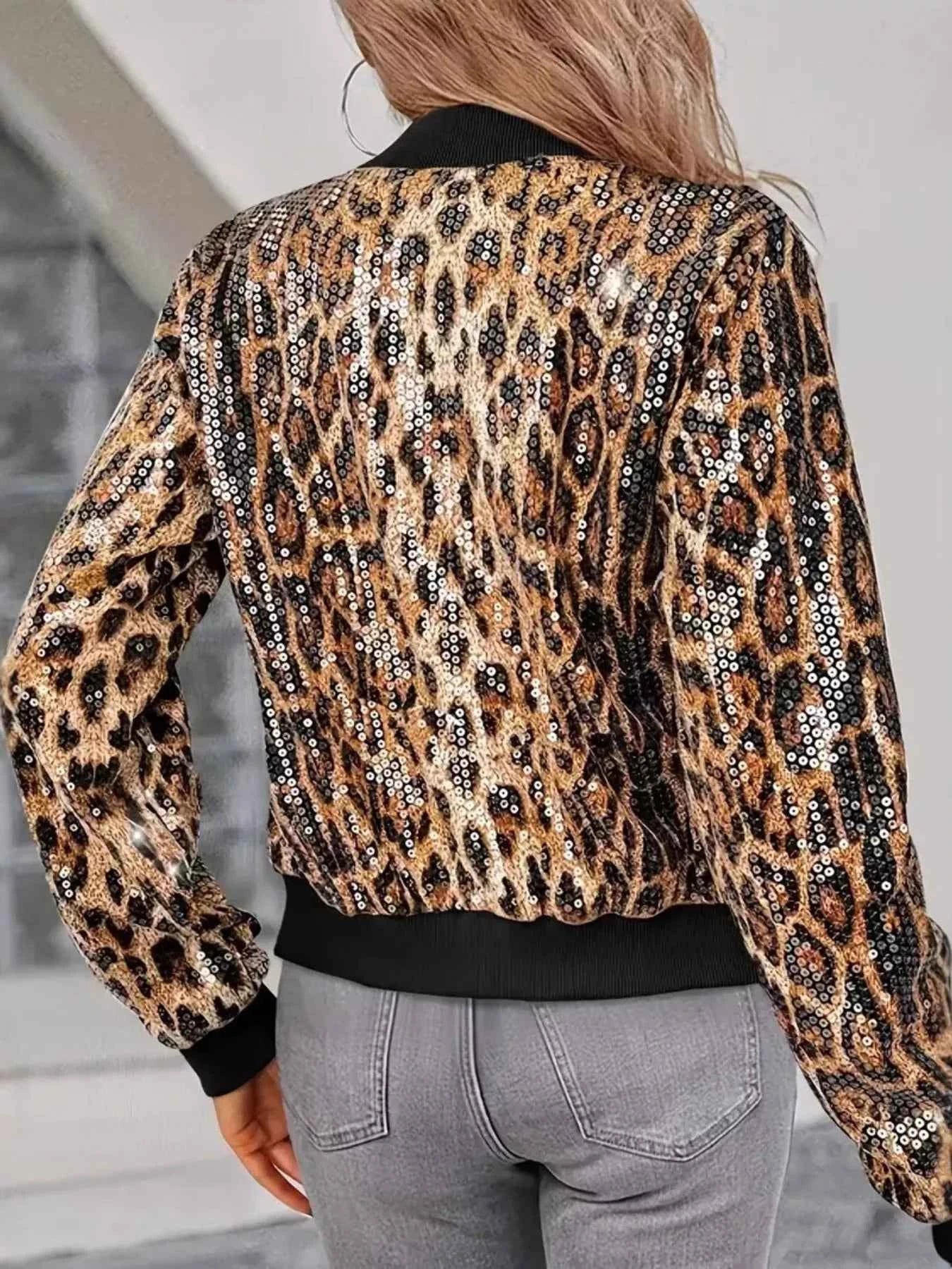 Sequin Leopard Zip Up Jacket 23f92740d4e2402f8ea1da96b514bd16-Max-Origin