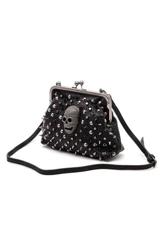 Skull Studded Convertible Shoulder Bag 24091173_1ac48aaf-298b-49a3-bb03-160925593a60