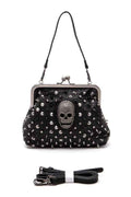 Skull Studded Convertible Shoulder Bag Black O S 24091173_9e76c7d1-5d18-4e53-b241-146d98a8e6ad