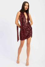 SEQUIN HALTER SCARF MINI DRESS 24111801_9f06c5cc-3f76-4add-8def-75cefd5f29e4