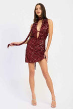 SEQUIN HALTER SCARF MINI DRESS 24111801_cc2f189c-606f-41ca-a90f-71ffa113977f