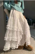 Lace ruffle mesh maxi skirt white 24124608_5857fa35-d762-4dd3-9eee-0c6c4b4f9632
