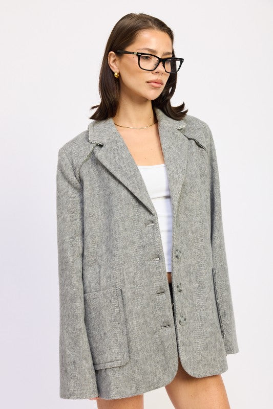 Oversized coat with pockets 24151974_e5557db5-fea8-421e-a295-5eb880c165d9