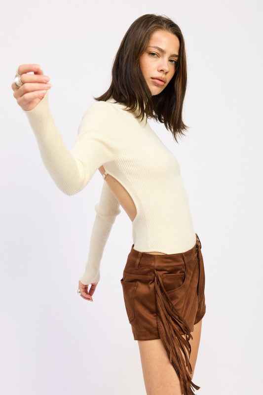 LONG SLEEVE TURTLE NECK BODYSUIT WITH OPEN BACK 24174597_01db866f-42a6-426c-8d65-e43131ae15e5